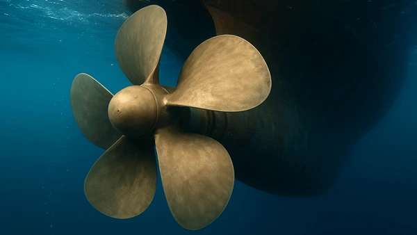 large boat propeller underwater 600nw 2622537881